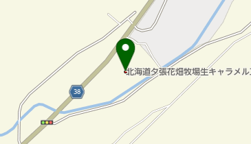 (株)花畑牧場夕張工場の地図画像