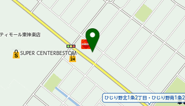 (有)福屋物流の地図画像