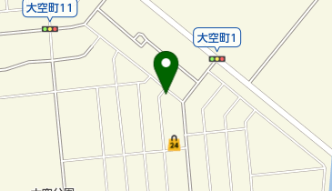 ヤクルト大空センターの地図画像