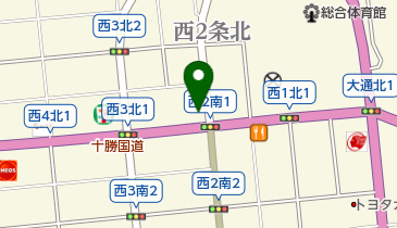 (株)北欧SSプラン帯広宅配事業所の地図画像