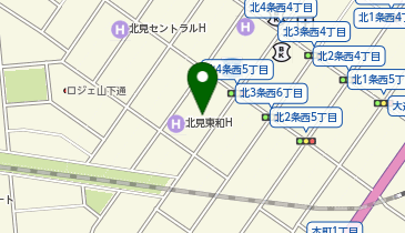 (有)北見熱帯魚センターの地図画像