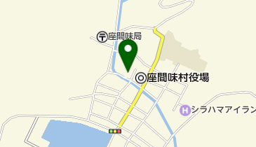 ケラマカヤックセンターケラマブルーの地図画像