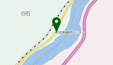 白石新聞販売センターの地図画像