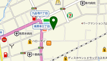 (株)NTTロジスコ福岡物流センタ熊本倉庫別館の地図画像