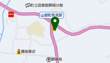 馬見原茶工場の地図画像