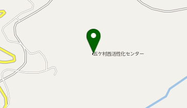 五ケ村西活性化センターの地図画像