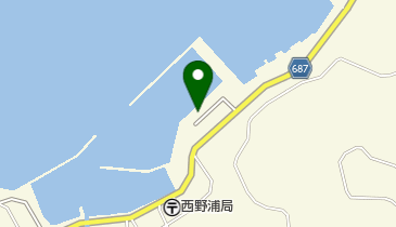下入津漁協本所魚市場(事)」(佐伯市-社会関連-〒876-2302)の地図