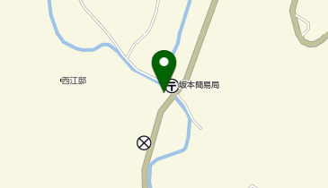 西江邸ベンガラ研究所の地図画像