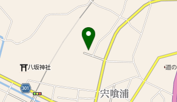 尾崎洋蘭園倉庫の地図画像