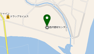 (有)西沢建材センターの地図画像