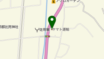 ヤマト運輸(株)佐用センターの地図画像