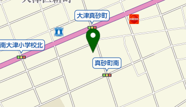 大黒物流(株)の地図画像