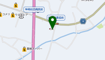 神崎営農センターの地図画像