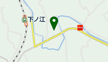 下ノ江地区ふれあいセンターの地図画像