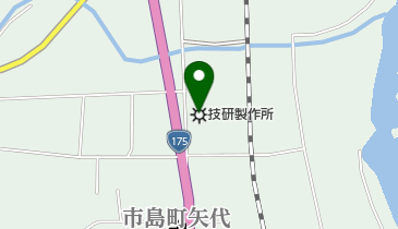 (株)技研製作所関西工場の地図画像