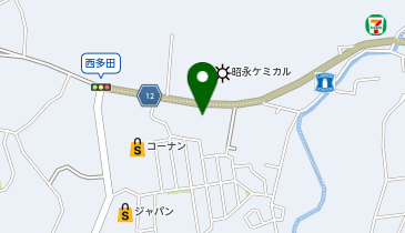 多田鉄工所の地図画像