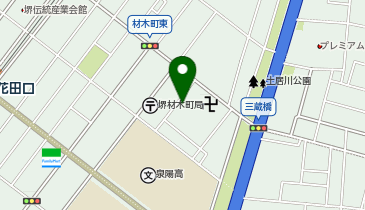 泉屋メモリアルホール堺事前相談センター受付事務所の地図画像