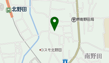 南野田地車倉庫の地図画像
