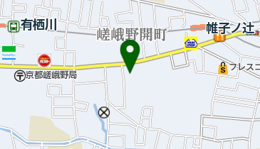 お茶のこさいさい太秦工場の地図画像