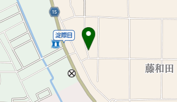 藤和田野菜集出荷場の地図画像