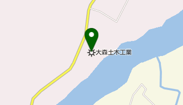 (株)大森土木工業プラント工場の地図画像