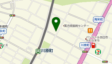 川村木材工業(株)の地図画像