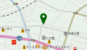 (株)光ギフトセンターの地図画像