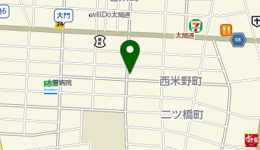 澤田鈑金工業の地図画像