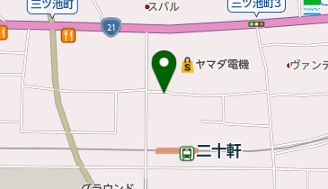 岐忠物流の地図画像