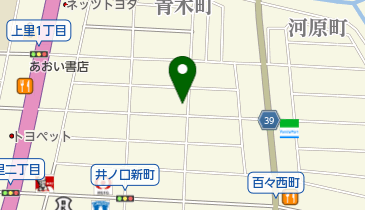 一宮運輸(株)物流センター愛知の地図画像