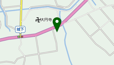 田中塗装城下事業所の地図画像