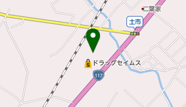 (株)上島低温倉庫の地図画像