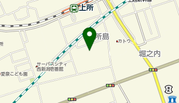 翼工業の地図画像