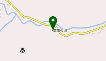 檜原温泉センター数馬の湯の地図画像