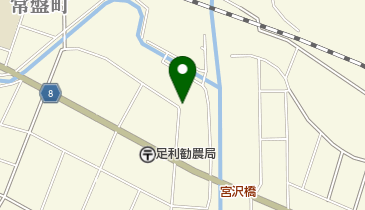 日本製紙物流(株)足利事業所の地図画像