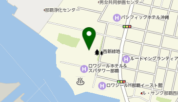 琉球物流(株)の地図画像