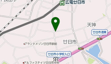 ヘアファクトリータマリの地図画像