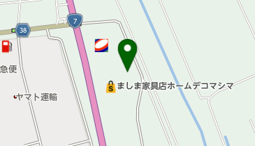 ホームデコ庄内物流センターの地図画像