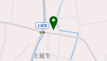 上延生輸送センターの地図画像