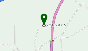 (株)ジェルシステム白河工場の地図画像