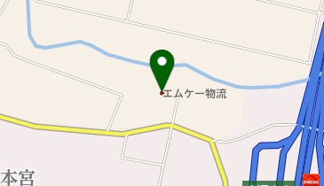 エムケー物流(株)本宮物流センターの地図画像