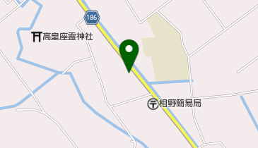 上相野農業研修センターの地図画像