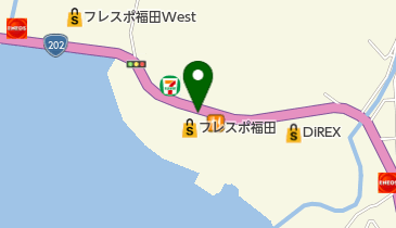 ドリームセンターフレスポ福田店の地図画像