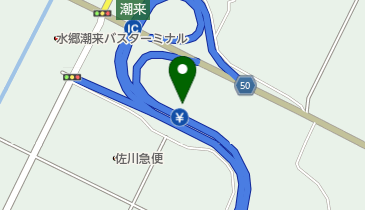 東日本高速道路(株)関東支社千葉管理事務所潮来料金所の地図画像