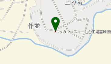 ニッカウイスキー(株)仙台工場宮城峡蒸留所ビジターセンターの地図画像