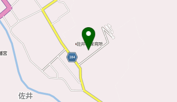 佐井村農業研修センターの地図画像