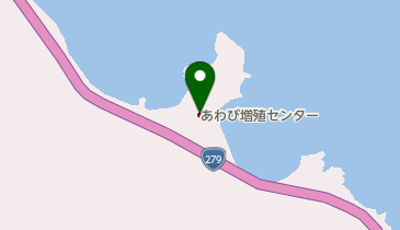 風間浦村立あわび増殖センターの地図画像