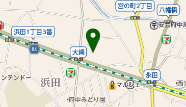 (株)ミウラ広島府中センターの地図画像