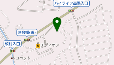 (株)福屋高陽物流センターの地図画像