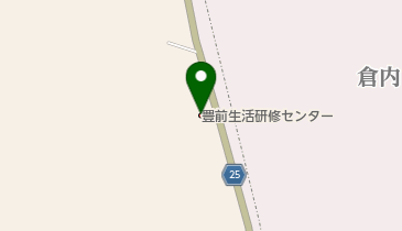 豊前生活研修センターの地図画像